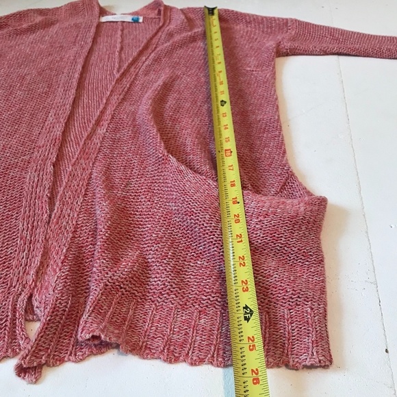 Anthropologie Sparrow 100%hemp open front cardigan XS - Picture 6 of 6